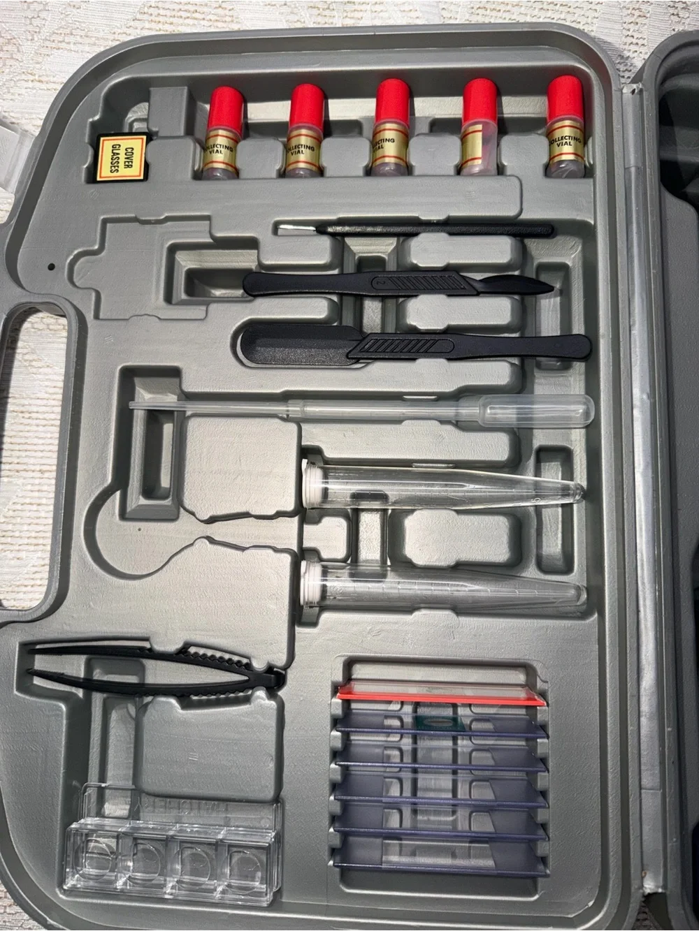 Microscope Kit with Accessories and case science homeschool